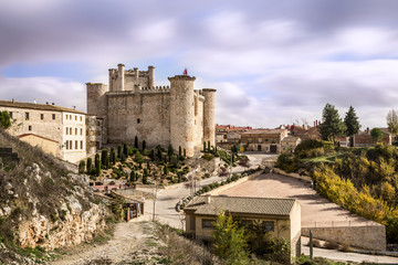 Fototapeta na wymiar Medieval Castle. Torija. Spain
