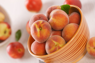 fresh peaches