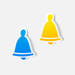 realistic design element: christmas bell