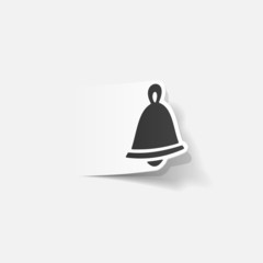 realistic design element: christmas bell