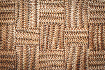 wicker texture background, traditional handicraft weave Water Hy - obrazy, fototapety, plakaty