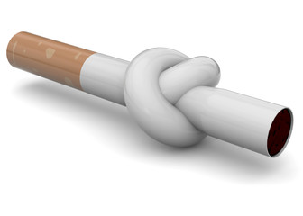 Stop Smoking Concept - 3D