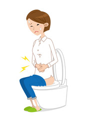 女性　腹痛
