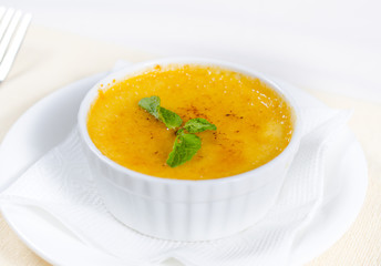 Bowl of autumn butternut soup