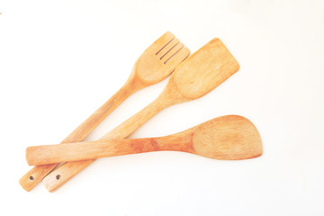 wooden kitchen tools