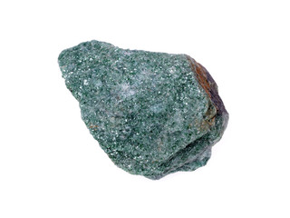 Mineral red plaster isolated on a white background