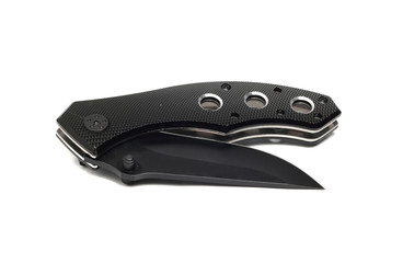 average clasp-knife on a white background