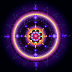 Mandala star birth