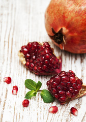 pomegranates