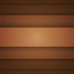 Fototapeta premium Brown paper layers abstract vector background