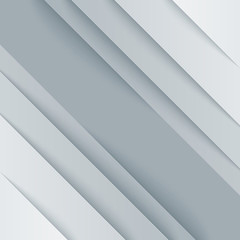 Obraz premium Abstract gray and white paper triangle shapes background