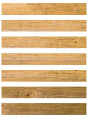 Isolate Wood plank brown