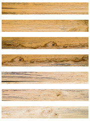 Isolate Wood plank brown