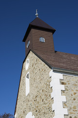 Fototapeta na wymiar chapel tower on medvednica, near zagreb