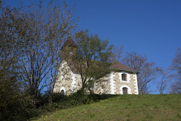 Fototapeta na wymiar chapel on medvednica, near zagreb