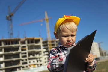 toddler construction worker - 74028192