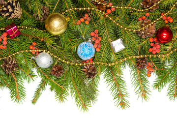 Christmas background. Eve framework