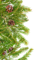 Christmas background. Eve framework