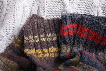 knitted woolen clothing homemade