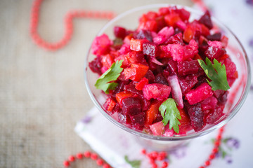 salad with beet