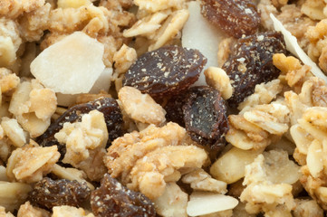 muesli background