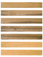 Isolate Wood plank brown
