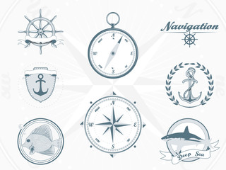 Nautica and sea elements