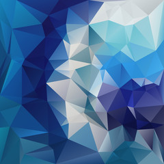 vector polygonal background triangular blue colors - spiral
