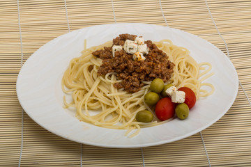 Bolognese pasta
