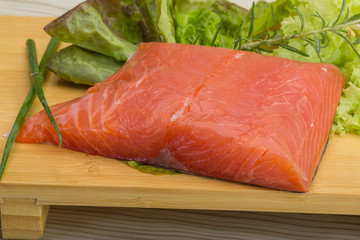 Salmon fillet