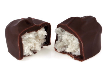 Chocolat fourré à la noix de coco