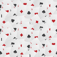 Seamless Playing Card Background