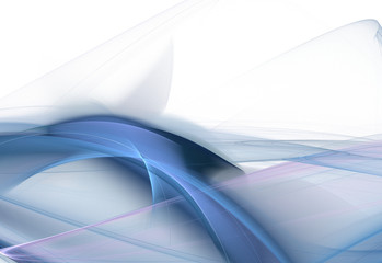 White and blue abstract business background