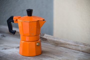 coffee machines,orange coffee pot