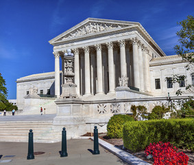 US Supreme Court Capitol Hill Daytime Washington DC