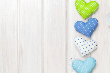 Valentines day toy hearts