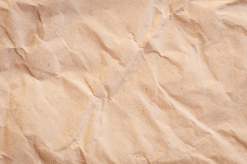 Crumpled paper texture background