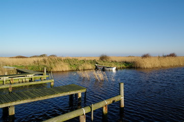 Obraz premium Krajobraz przybrzeżny w duńskiej Jutlandii 22