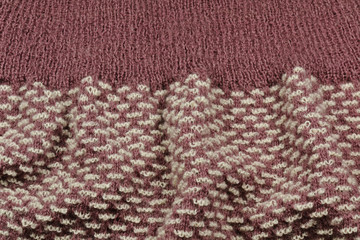 Fototapeta na wymiar Knit woolen