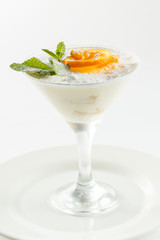 tiramisu with orange