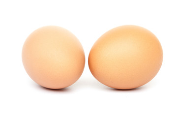  Egg isolated on white background
