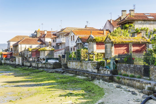 Granaries on the coast