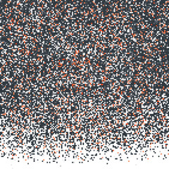 An abstarct pixel style vector background