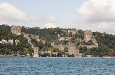 Fototapeta na wymiar Rumeli Hisari Fortress in Istanbul, Turkey