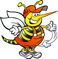 A Happy Handyman Bee