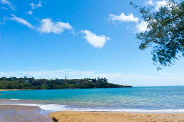 Beautiful view of Nawiliwili, Kauai Island, Hawaii, USA