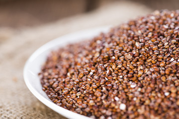 Healthy red Quinoa