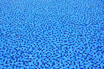 swimmingpool with blue tiles
