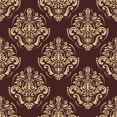 Orient Seamless  Pattern. Abstract Background