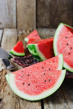 ripe juicy watermelon